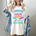 I Survived 100 Days Of School Baseball Drip Women's Comfort Colors T-Shirt Ivory I Survived 100 Days Of School Baseball Drip Women's Comfort Colors T-Shirt Ivory