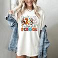 I Survived 67 33 Days Of School Baseball Basketball Football Women's Comfort Colors T-Shirt Ivory I Survived 67 33 Days Of School Baseball Basketball Football Women's Comfort Colors T-Shirt Ivory