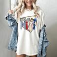 T-Ball Mimi Baseball Mom Game Day Women's Comfort Colors T-Shirt Ivory