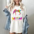 Tie Dye Baseball Mom Baseball Mama Sport Mother's Day Women's Comfort Colors T-Shirt Ivory Tie Dye Baseball Mom Baseball Mama Sport Mother's Day Women's Comfort Colors T-Shirt Ivory