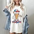 USA Patriotic Baseball Ice Cream Cone Freedom Women's Comfort Colors T-Shirt Ivory USA Patriotic Baseball Ice Cream Cone Freedom Women's Comfort Colors T-Shirt Ivory