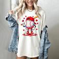 Valentine Baseball Heart Drip Sport Love Valentines Day Boys Women's Comfort Colors T-Shirt Ivory