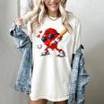Valentine Baseball Heart Sports Love Valentines Day Boys Women's Comfort Colors T-Shirt Ivory Valentine Baseball Heart Sports Love Valentines Day Boys Women's Comfort Colors T-Shirt Ivory
