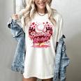 Valentine Baseball Lifestyle Home Plate Ice-Cream Drip Boys Women's Comfort Colors T-Shirt Ivory Valentine Baseball Lifestyle Home Plate Ice-Cream Drip Boys Women's Comfort Colors T-Shirt Ivory