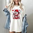 Valentines Baseball Toddler Boys Kids Dabbing Baseball Drip Women's Comfort Colors T-Shirt Ivory