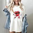 Valentines Bruh Red Heart Playing Baseball Men Boys Kids Women's Comfort Colors T-Shirt Ivory Valentines Bruh Red Heart Playing Baseball Men Boys Kids Women's Comfort Colors T-Shirt Ivory