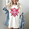 Valentines Day Baseball Boys Ice Cream Drip Heart Youth Kids Women's Comfort Colors T-Shirt Ivory Valentines Day Baseball Boys Ice Cream Drip Heart Youth Kids Women's Comfort Colors T-Shirt Ivory