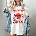 Valentines Day Baseball Drip Boys Bruh Ice Cream Toddler Kid Women's Comfort Colors T-Shirt Ivory