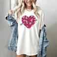 Valentine's Day Baseball Heart Softball Player Sports Lover Women's Comfort Colors T-Shirt Ivory Valentine's Day Baseball Heart Softball Player Sports Lover Women's Comfort Colors T-Shirt Ivory