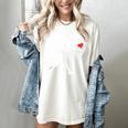 Valentines US Baseball Player Silhouette Heart Women's Comfort Colors T-Shirt Ivory Valentines US Baseball Player Silhouette Heart Women's Comfort Colors T-Shirt Ivory
