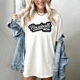 Women's Baseball Softball Baseball Mom Baseball Women's Comfort Colors T-Shirt Ivory Women's Baseball Softball Baseball Mom Baseball Women's Comfort Colors T-Shirt Ivory