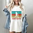 Women's Retro Hit Hard Run Fast Turn Left Baseball Lover Women's Comfort Colors T-Shirt Ivory