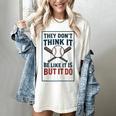 They Don’t Think It Be Like It Is But It Do Baseball Women's Comfort Colors T-Shirt Ivory They Don’t Think It Be Like It Is But It Do Baseball Women's Comfort Colors T-Shirt Ivory