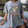 100 Days Of School Baseball 100th Day Of School Women's Comfort Colors T-Shirt Gray 100 Days Of School Baseball 100th Day Of School Women's Comfort Colors T-Shirt Gray