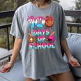 100 Days Of School Baseball Donut Dripping Teacher Boys Kids Women's Comfort Colors T-Shirt Gray 100 Days Of School Baseball Donut Dripping Teacher Boys Kids Women's Comfort Colors T-Shirt Gray