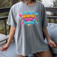 100 Days Of School Baseball Drip Ice Cream Costume Teachers Women's Comfort Colors T-Shirt Gray