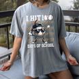 100 Days Of School Boys Kids 100th Day Balls Baseball Kids Women's Comfort Colors T-Shirt Gray