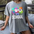 100 Days Of School Dripping Baseball Boys Kids Teacher Women's Comfort Colors T-Shirt Gray