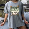 100 Days Of School Home Plate Camo Baseball Dripping Boys Women's Comfort Colors T-Shirt Gray 100 Days Of School Home Plate Camo Baseball Dripping Boys Women's Comfort Colors T-Shirt Gray