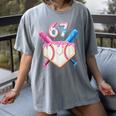 6 7 Baseball Dripping Six Seven Gen Alpha Slang Women's Comfort Colors T-Shirt Gray 6 7 Baseball Dripping Six Seven Gen Alpha Slang Women's Comfort Colors T-Shirt Gray