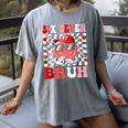 6 7 Bruh Six Seven Valentine Heart Baseball Women's Comfort Colors T-Shirt Gray