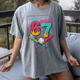 I Was 6 Now Im 7 Ice Cream Drip Baseball For Men Women Kids Women's Comfort Colors T-Shirt Gray