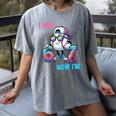 I Was 6 Now I'm 7 Baseball Birthday Drip Ice Cream Boy Women's Comfort Colors T-Shirt Gray I Was 6 Now I'm 7 Baseball Birthday Drip Ice Cream Boy Women's Comfort Colors T-Shirt Gray