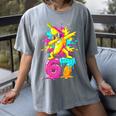 67 Baseball Ice Cream Six Seven Dabbing Banana Women's Comfort Colors T-Shirt Gray 67 Baseball Ice Cream Six Seven Dabbing Banana Women's Comfort Colors T-Shirt Gray