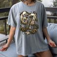 67 Baseball Six Seven Baseball 6 7 Kids Boys Girls Women's Comfort Colors T-Shirt Gray