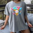 67 Ice Cream Drip Baseball Meme Six Seven Gen Alpha Slang Women's Comfort Colors T-Shirt Gray