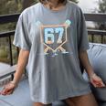 67 Ice Cream Drip Baseball Meme Six Seven Gen Alpha Women's Comfort Colors T-Shirt Gray 67 Ice Cream Drip Baseball Meme Six Seven Gen Alpha Women's Comfort Colors T-Shirt Gray