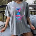 67 Six Seven Meme Baseball Ice Cream Drip 67 Gen Alpha Slang Women's Comfort Colors T-Shirt Gray