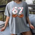 67 Trend Baseball Glove Number Style Women's Comfort Colors T-Shirt Gray 67 Trend Baseball Glove Number Style Women's Comfort Colors T-Shirt Gray