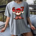 67 Valentine Day Baseball Chocolate Ice Cream Drip Women's Comfort Colors T-Shirt Gray 67 Valentine Day Baseball Chocolate Ice Cream Drip Women's Comfort Colors T-Shirt Gray