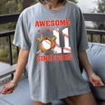 Awesome Since 2015 11 Year Old Boys Bday Baseball Theme Women's Comfort Colors T-Shirt Gray Awesome Since 2015 11 Year Old Boys Bday Baseball Theme Women's Comfort Colors T-Shirt Gray
