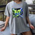 Awesome 67 Baseball Drip Effect Baseball 6-7 Meme Graphic Premium Tri-Blend Women's Comfort Colors T-Shirt Gray