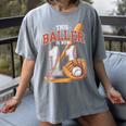 This Baller Is Now 11 Year Baseball Player 11th Birthday Boy Women's Comfort Colors T-Shirt Gray This Baller Is Now 11 Year Baseball Player 11th Birthday Boy Women's Comfort Colors T-Shirt Gray