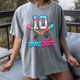 Baseball 10 Year Old Ice Cream Drip 10th Bday Double Digits Women's Comfort Colors T-Shirt Gray Baseball 10 Year Old Ice Cream Drip 10th Bday Double Digits Women's Comfort Colors T-Shirt Gray