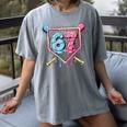 Baseball 67 Ice Cream Drip Six Seven Meme Boy Girl Kid Women's Comfort Colors T-Shirt Gray