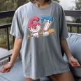 Baseball 67 Kids Ice Cream Drip Six Seven Youth Boys Women's Comfort Colors T-Shirt Gray Baseball 67 Kids Ice Cream Drip Six Seven Youth Boys Women's Comfort Colors T-Shirt Gray