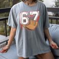Baseball 67 Six Seven Alpha Slang 6 7 Meme Kids Teachers Boy Women's Comfort Colors T-Shirt Gray Baseball 67 Six Seven Alpha Slang 6 7 Meme Kids Teachers Boy Women's Comfort Colors T-Shirt Gray