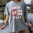 Baseball Ban The Wave Baseball Mom Player Coach Fan Women's Comfort Colors T-Shirt Gray Baseball Ban The Wave Baseball Mom Player Coach Fan Women's Comfort Colors T-Shirt Gray