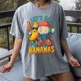 Baseball Banana Sports Drip Art For Kids Women's Comfort Colors T-Shirt Gray Baseball Banana Sports Drip Art For Kids Women's Comfort Colors T-Shirt Gray