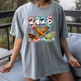 Baseball Bat 2026 Hands Drip Boys Ice Cream Dripping Youth Women's Comfort Colors T-Shirt Gray Baseball Bat 2026 Hands Drip Boys Ice Cream Dripping Youth Women's Comfort Colors T-Shirt Gray