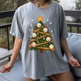 Baseball Bat Christmas Tree Lights Holiday Xmas Women's Comfort Colors T-Shirt Gray Baseball Bat Christmas Tree Lights Holiday Xmas Women's Comfort Colors T-Shirt Gray