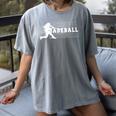 Baseball Batter Team Sport Player Coach Family Friends Fans Women's Comfort Colors T-Shirt Gray Baseball Batter Team Sport Player Coach Family Friends Fans Women's Comfort Colors T-Shirt Gray