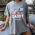 Baseball Or Bows Your Daddy Loves You Gender Reveal Matching Women's Comfort Colors T-Shirt Gray Baseball Or Bows Your Daddy Loves You Gender Reveal Matching Women's Comfort Colors T-Shirt Gray