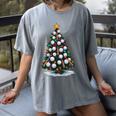 Baseball Christmas Tree Men Boys Youth Santa Sports Women's Comfort Colors T-Shirt Gray Baseball Christmas Tree Men Boys Youth Santa Sports Women's Comfort Colors T-Shirt Gray