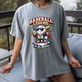 Baseball Cute Youth Ice Cream Valentine Day Sporty Fun Women's Comfort Colors T-Shirt Gray