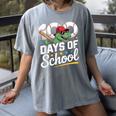 Baseball Dinosaur 100 Days Of School Kids Theme Women's Comfort Colors T-Shirt Gray